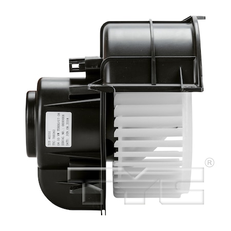Tyc Tyc Hvac Blower Motor, 700262 700262